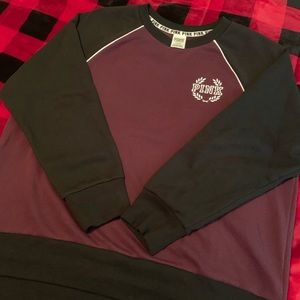 VS pink sweatshirt